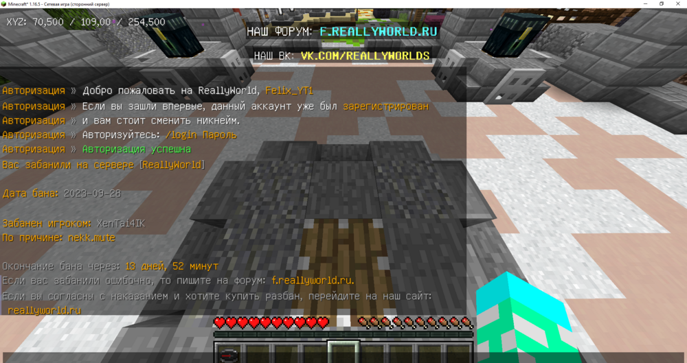 Minecraft_ 1.16.5 - Сетевая игра (сторонний сервер) 29.09.2023 14_13_07.png