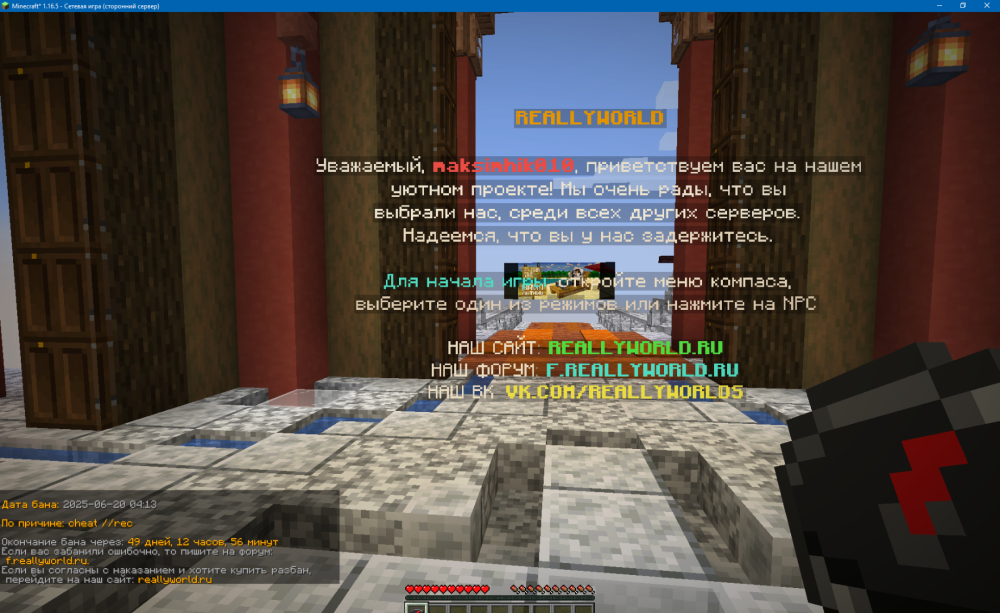 Minecraft_ 1.16.5 - Сетевая игра (сторонний сервер) 20.06.2025 15_17_34.png