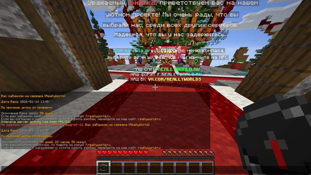 Minecraft_ 1.16.5 - Сетевая игра (сторонний сервер) 16.01.2026 13_57_44.png