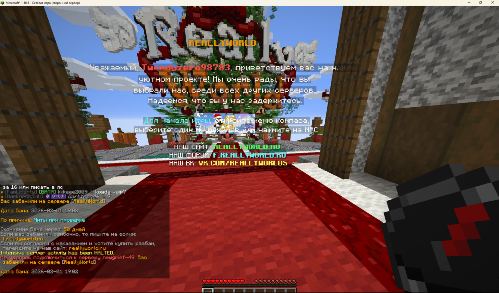 Minecraft_ 1.16.5 - Сетевая игра (сторонний сервер) 01.03.2026 23_14_27.png